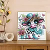 Diamond Painting-DIY Crystal Rhinestone Dairy Cow