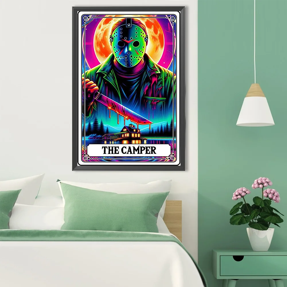 Diamond Painting - Full Round Drill - Tarot Horror Character(Canvas|40*60cm)