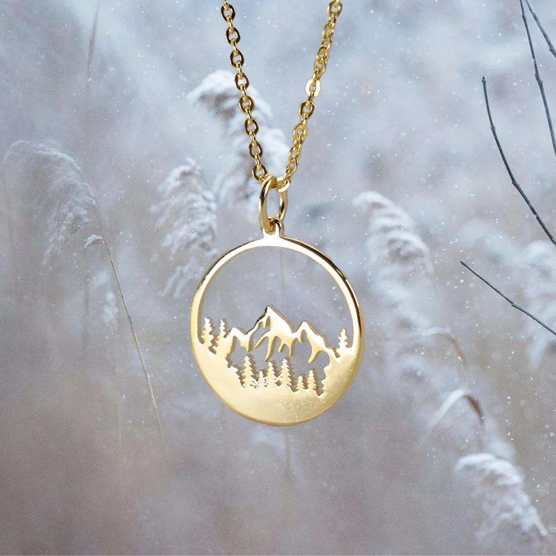 Mountain Peak Necklace
