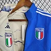 2023/2024 Italy Reversible Windbreaker(Blue-Beige)Football Shirt 1:1 Thai Quality