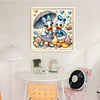Disney Donald Duck And Daisy-11CT Stamped Cross Stitch 40*40cm/15.75*15.75in