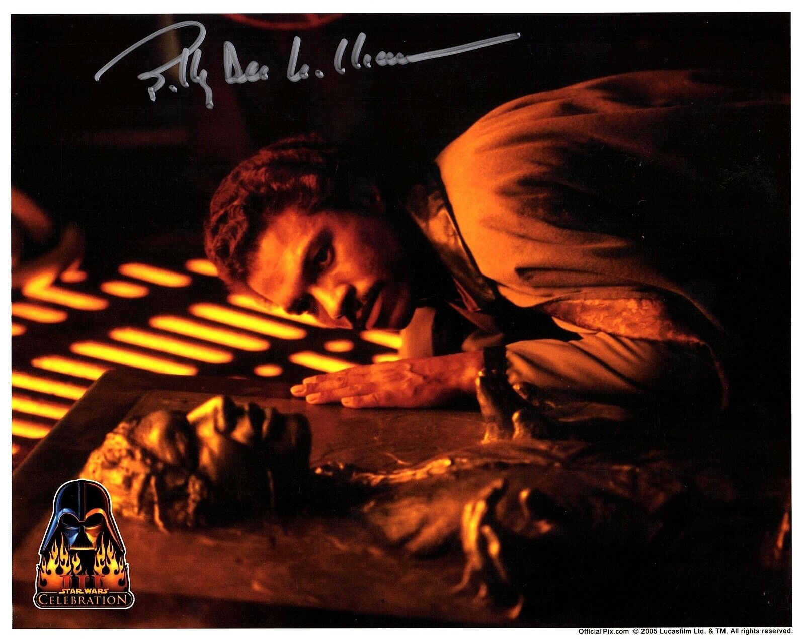 BILLY DEE WILLIAMS Signed STAR WARS Lando