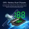 Car HUD Head Up Display Plug and Play GPS Digital Speedometer for Truck Vehicles