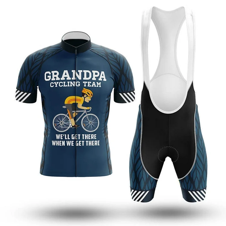 Grandpa Cycling Team Men's Short Sleeve Cycling Kit