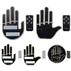 Hand Gesture Light with Remote LED Car Back Window Sign Car Finger Light for Car