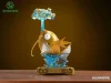 Lucky Magikarp Spitting Out Money - Pokemon Resin Statue - Watercress Studio