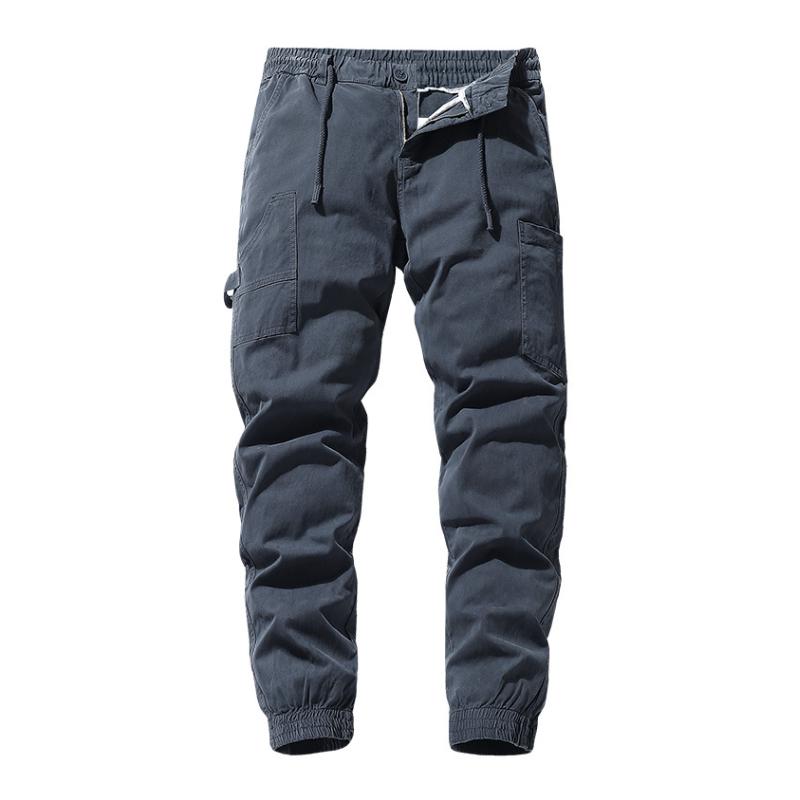 Men's Casual Outdoor Cotton Multi-Pocket Slim Fit Workwear Pants