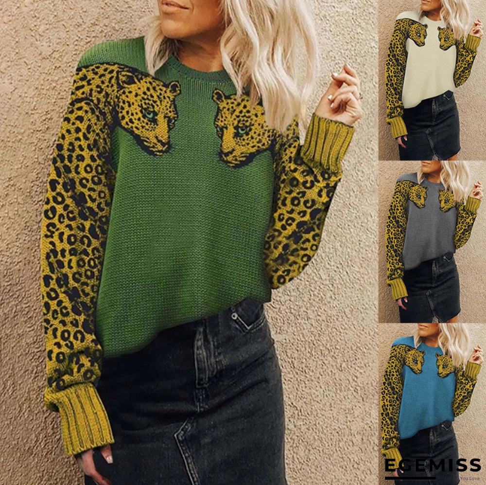 Autumn Winter New Leopard Sweater | EGEMISS