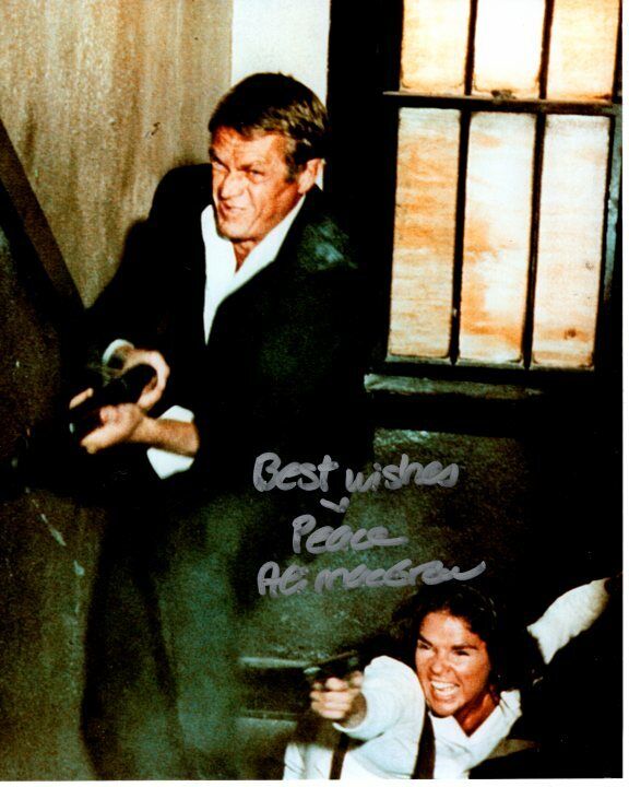 ALI MACGRAW signed autographed THE GETAWAY w/ STEVE MCQUEEN 8x10 Photo Poster painting