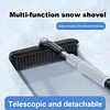 Car Glass Deicing Cleaning Tool 2 in 1 Car Ice Shovel Glass Brush Car Wash Tools