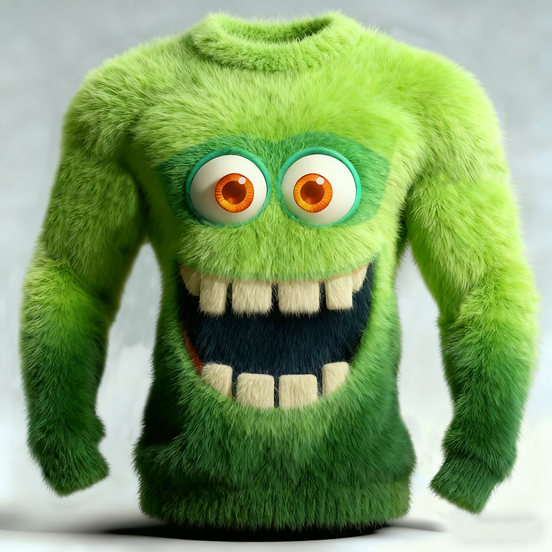 Men's Christmas Tuxedo Color-blocked Ugly Sweater elevenforest