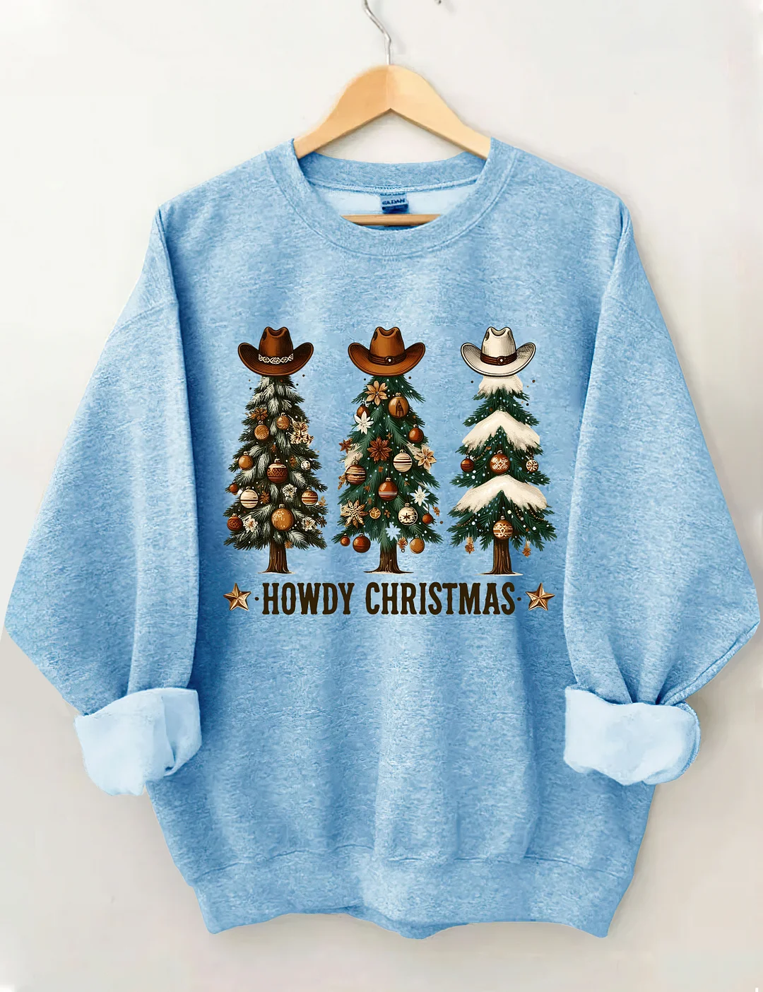 Western Christmas Tree Sweatshirt