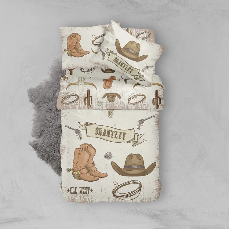 BlanketCute-Personalized Lovely Bedroom Bedding Set with Your Kid's Name | 04