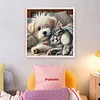 Dog Cat-11CT Stamped Cross Stitch 40*40cm/15.75*15.75in tapestrymarket