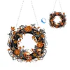 Halloween Skeleton DIY Diamond Painting Double Sided Effect Garland Pendant Kit for Wall Window