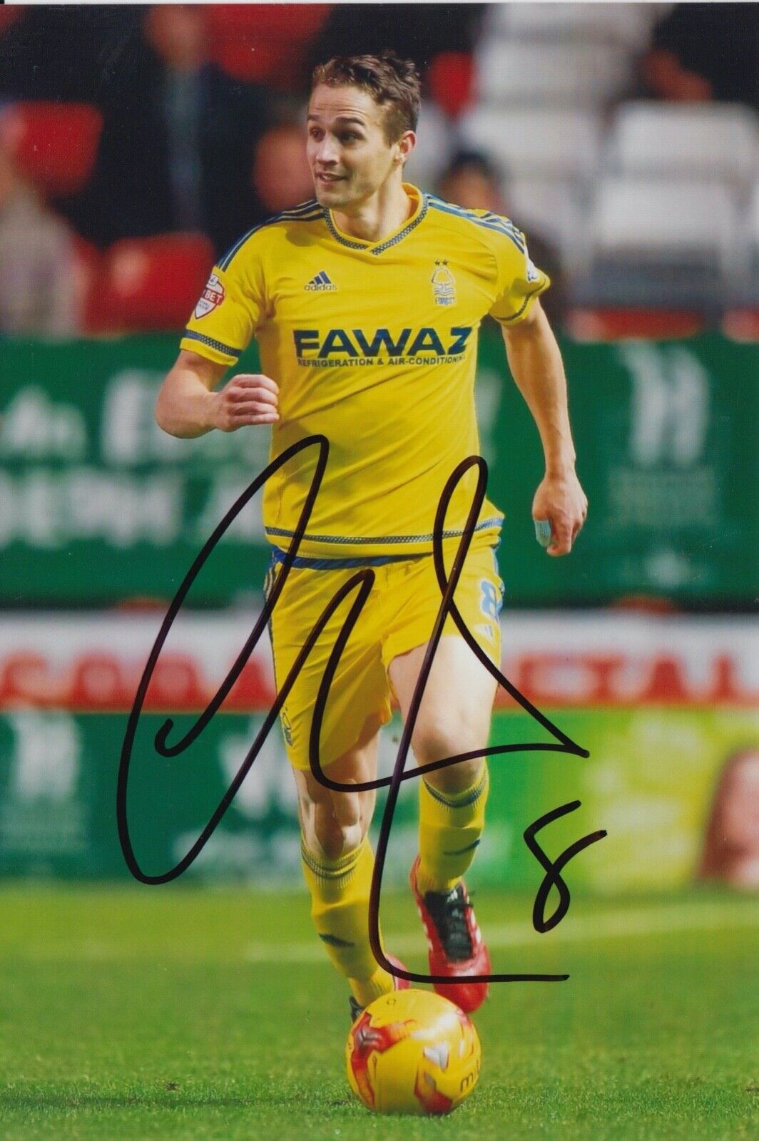 CHRIS COHEN HAND SIGNED 6X4 Photo Poster painting - FOOTBALL AUTOGRAPH - NOTTINGHAM FOREST 1.