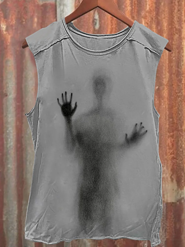 Teecade Teecade Man Lying on Glass Tank Top
