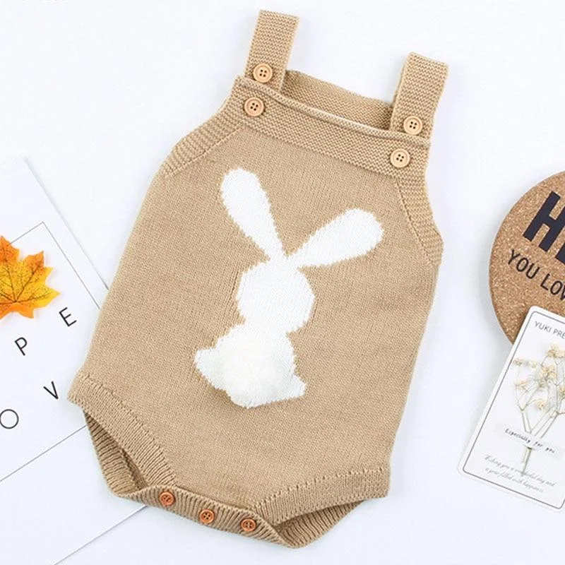 Baby Romper Jumpsuit Autumn Sweater Baby Knitted Sweater Jumpsuit Children Warm Clothing Fashion Jumpsuit