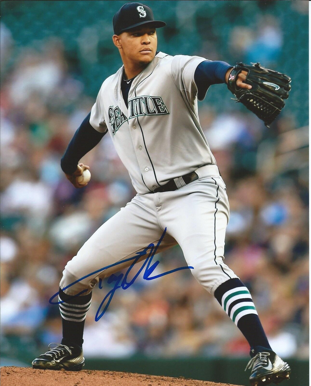 TAIJUAN WALKER signed autographed SEATTLE MARINERS 8x10 Photo Poster painting w/COA