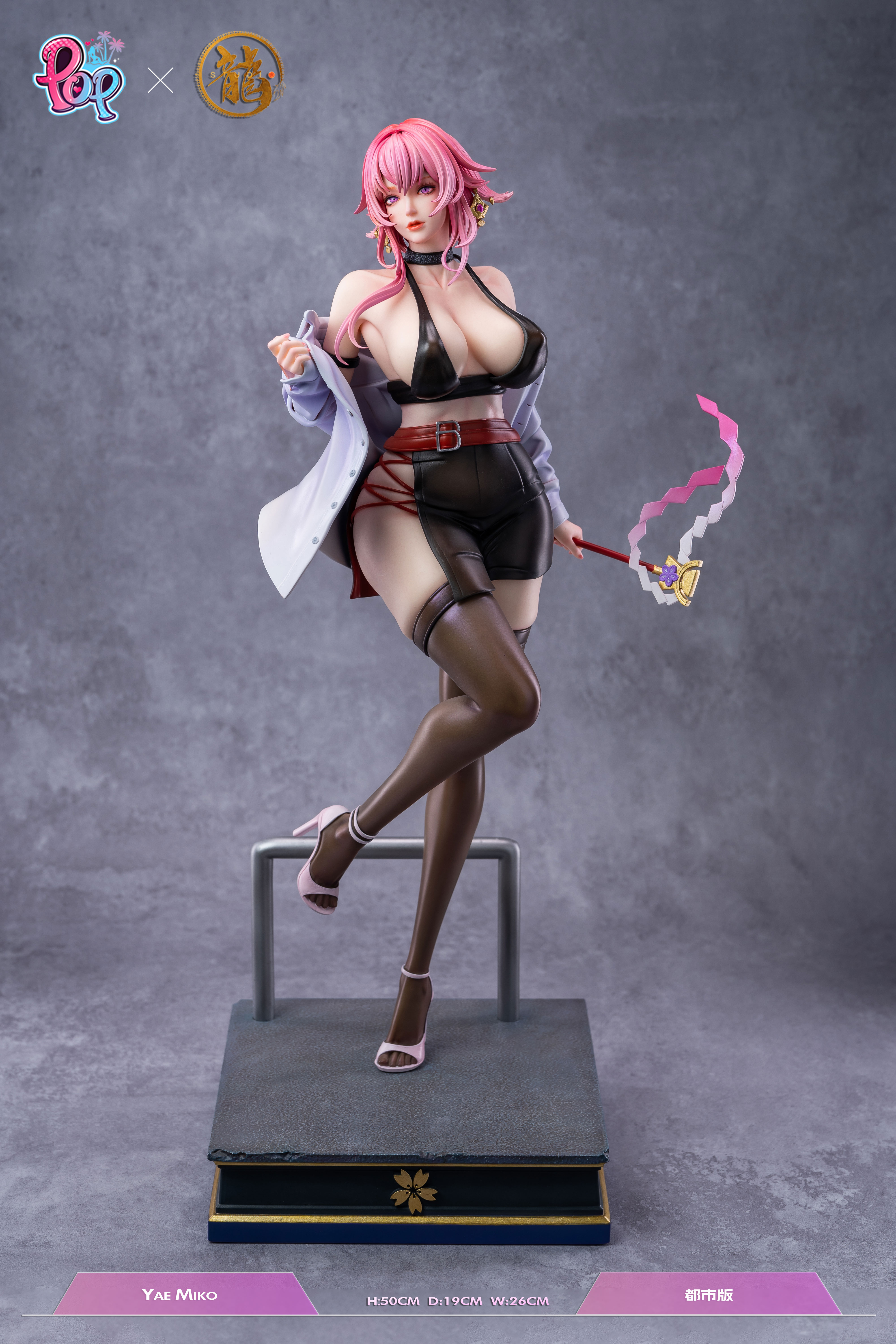 PRE-ORDER Dragon Studio & POP Studio Genshin Impact Yae Miko 1/4 Statue(GK) (Adult 18+)