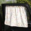 Car Sun Shield Floral Polka Dot Car Side Window Privacy Curtain