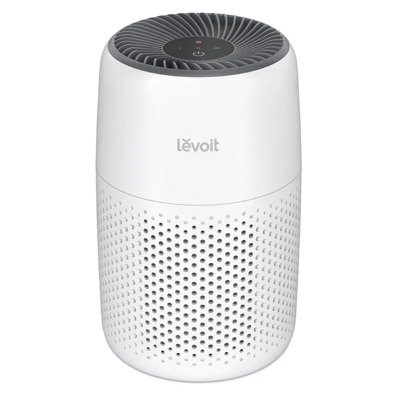 LEVOIT Air Purifiers for Bedroom Home, 3-in-1 Filter Cleaner with Fragrance Sponge for Better Sleep, Filters Smoke, Allergies, Pet Dander, Odor, Dust, Office, Desktop, Portable, Core Mini, White
