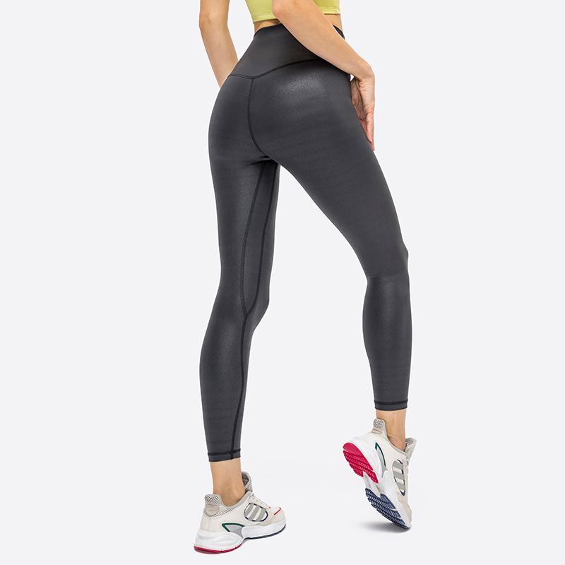 leather look leggings high waisted 