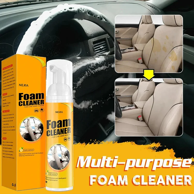 🔥2025 New Year Early Promotion - (New Upgrade) Car Magic Foam Cleaner