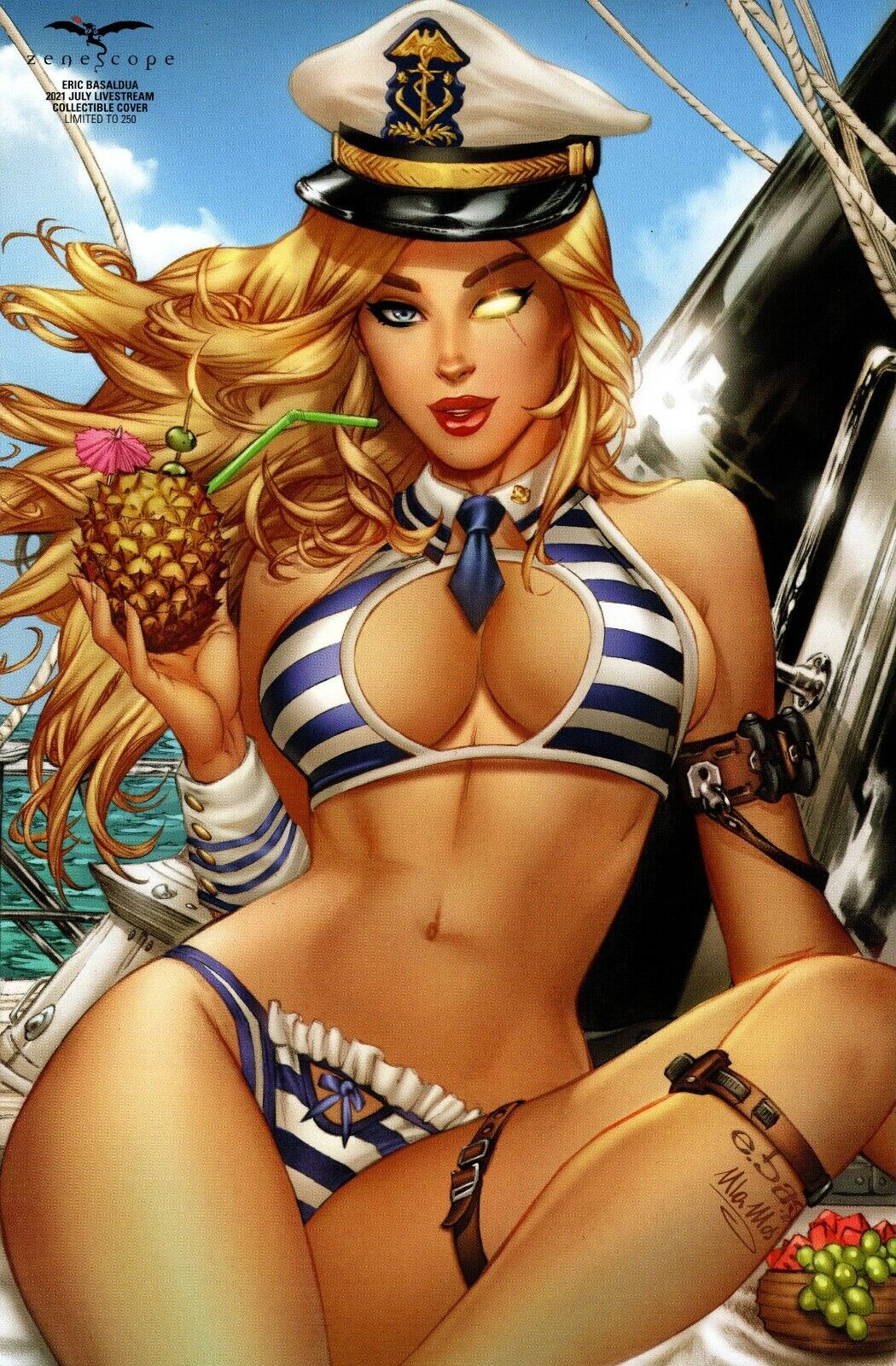 BELLE SIRENS 2021 JULY LIVESTREAM EBAS COLLECTIBLE COVER E LTD 250