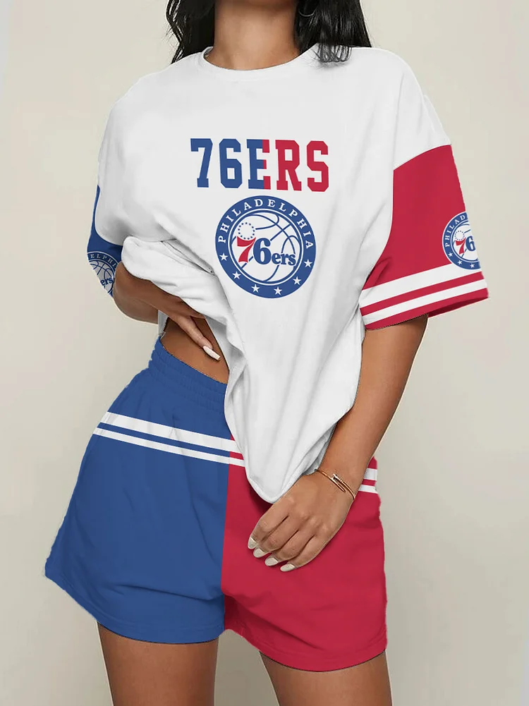 Philadelphia 76ers Limited Edition Top And Shorts Two-Piece Suits