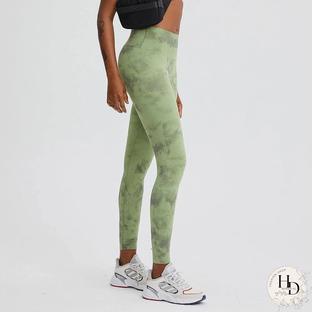 CLASSIC 3.0-TIE DYE Naked Feel Fitness Workout Legging Women No Camel Toe Squat Proof Yoga Pants Sport Gym Legging 2-12