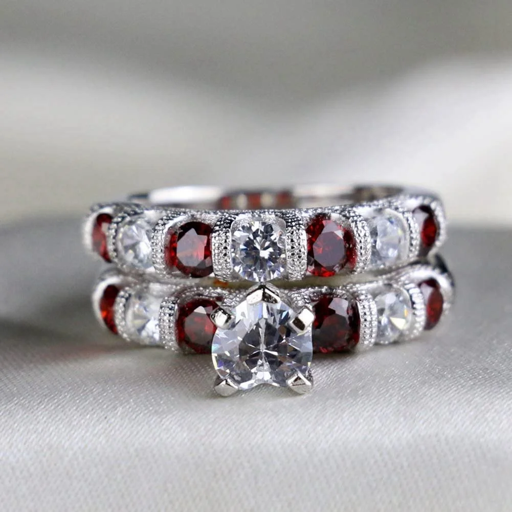'Red Love' Rings