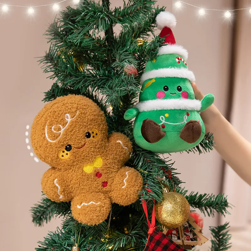 Tegooe Christmas Plush Toy Collection - Stuffed Animal Dolls for Kids Home Decor