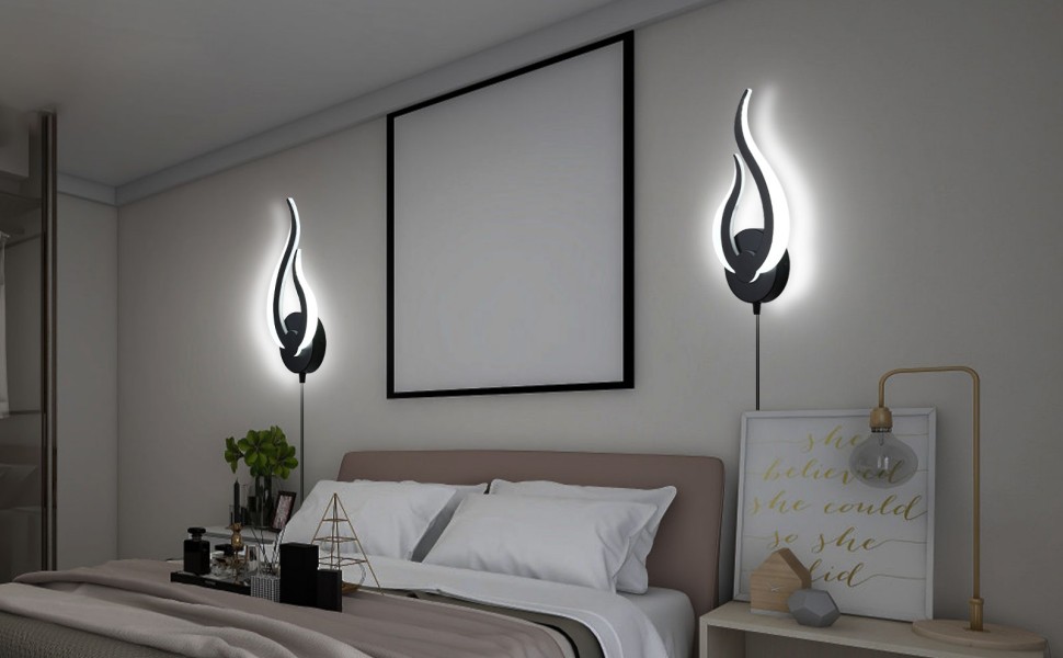 wall sconce with plug in cord