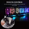 Full Color RGB Light Tube Clock LED Music Spectrum DIY Kit Gift