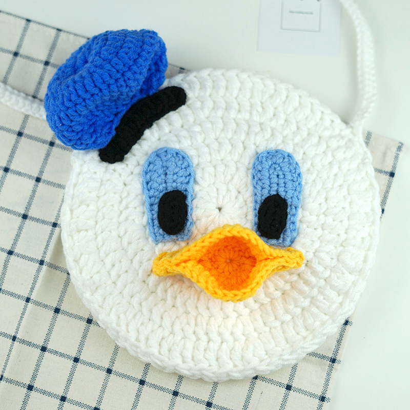 DIY Crochet Kit: Disney's Donald Duck Crossbody Bag
