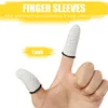 1 Pair Breathable Game Controller Sweat Proof Gaming Finger Thumb Sleeve