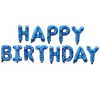16" HAPPY BIRTHDAY Aluminum Film Letters Balloons Birthday Party Celebration Decors