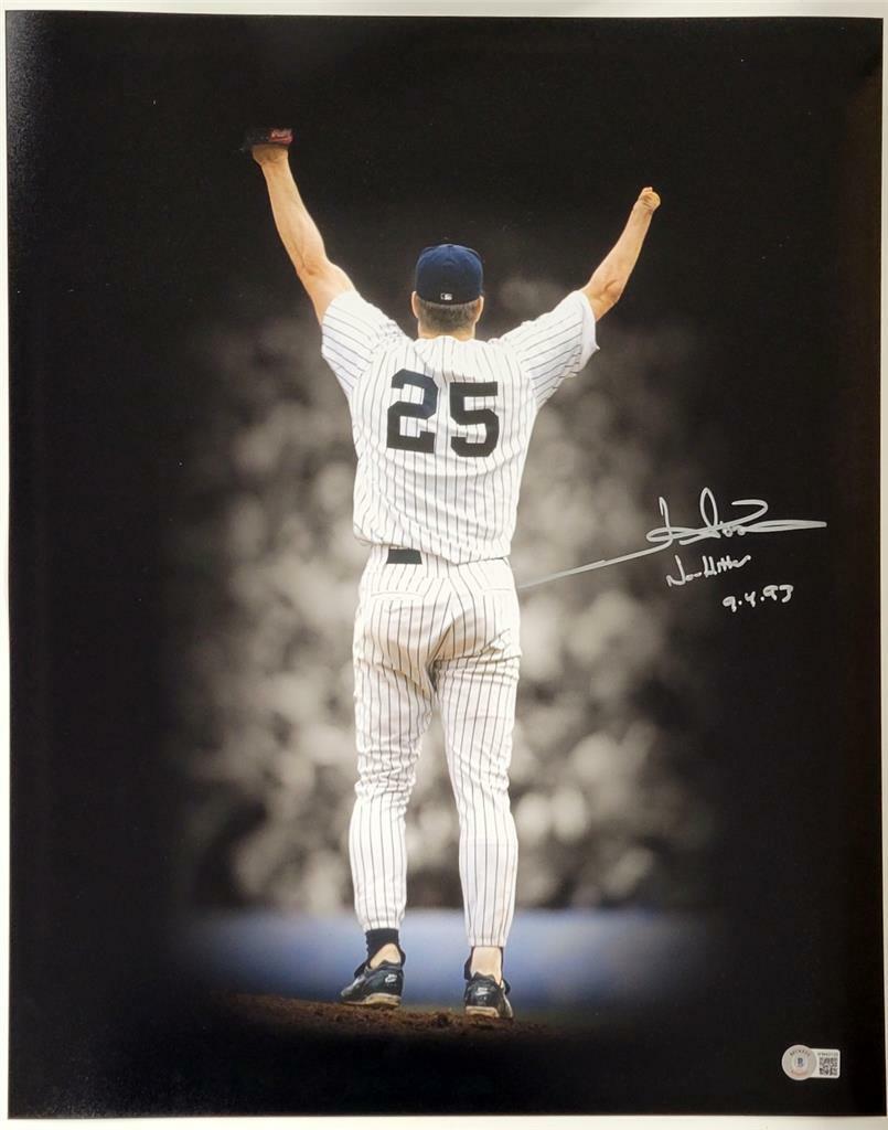 Jim Abbott signed No Hitter