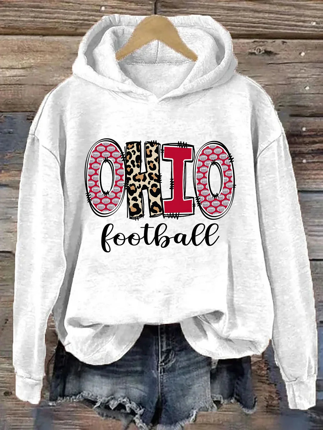 Ohio Leopard Football Hoodie
