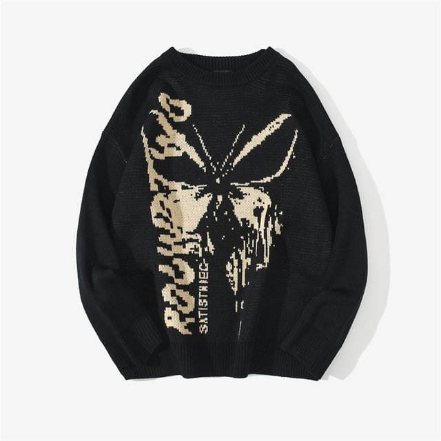 BUTTERFLY DRIP SWEATER