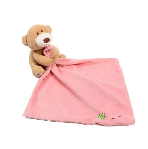 2019 Brand New Infant Baby Nursery Toddler Security Cartoon Soft Smooth Bath Animal Toy Blanket Cartoon Bibs Baby Infant Towel