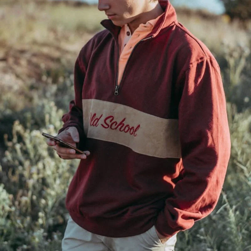Old School Sweatshirt-barclient