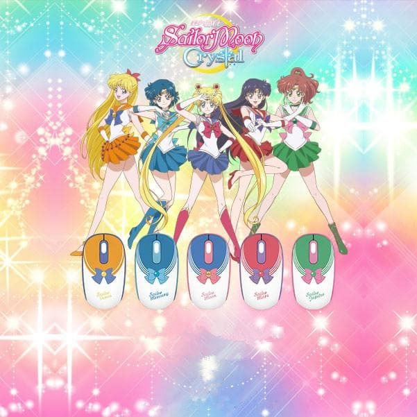 5 Colors Sailor Moon Wireless Mouse SP13675