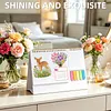 Animal DIY 12-Month Diamond Art Desk Calendar Creative Design