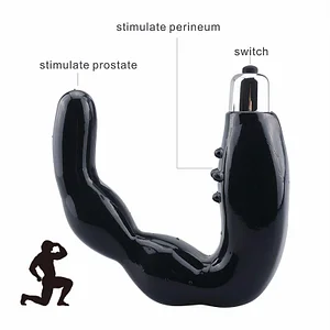 C-Type G-Spot Prostate Massager for Men – U-Type Vestibular Vibration Orgasm Stimulator