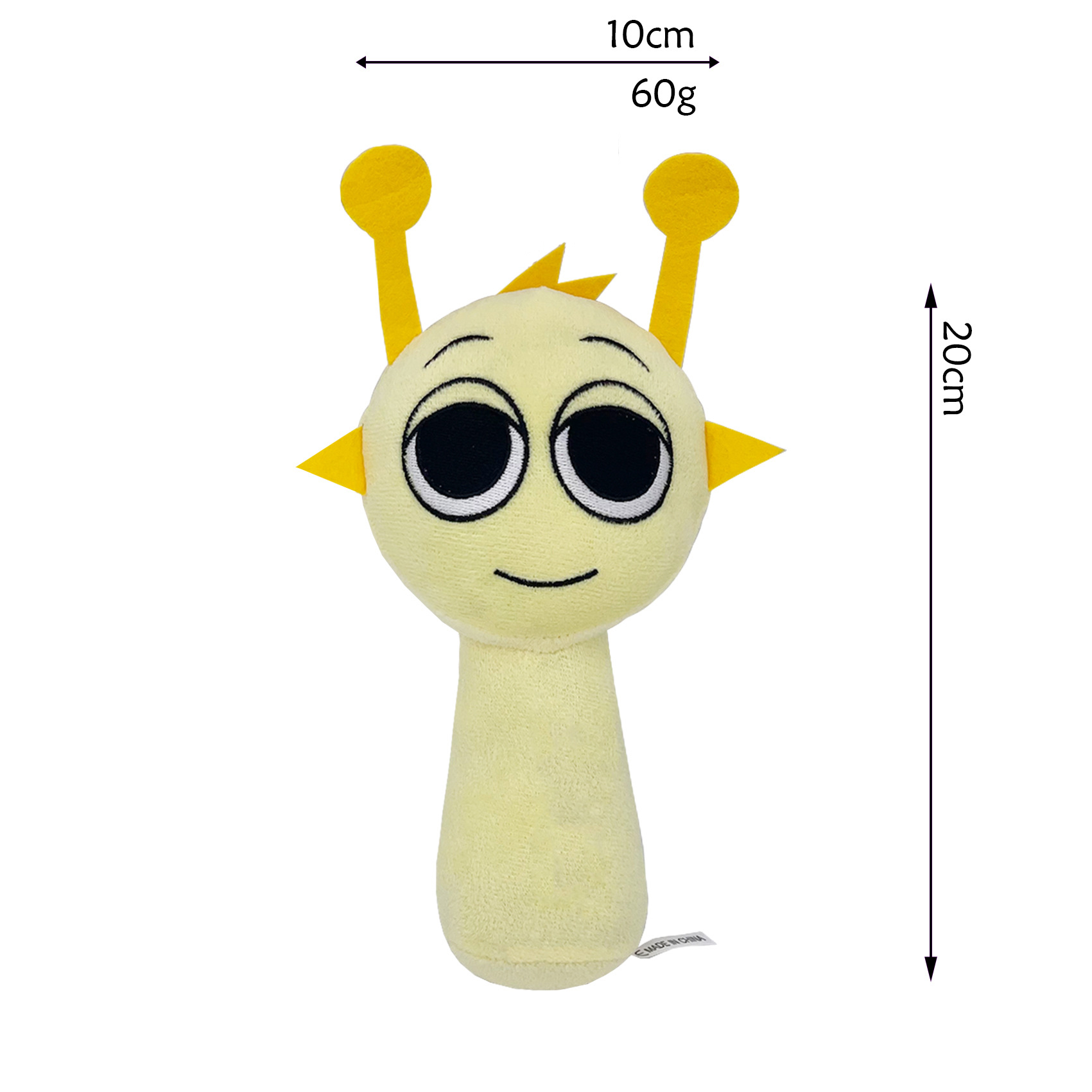 Tegooe Sprunki Horror Game Plush Toy Pillow Cute Soft Stuffed Cartoon Doll for Kids Birthday Christmas Gift