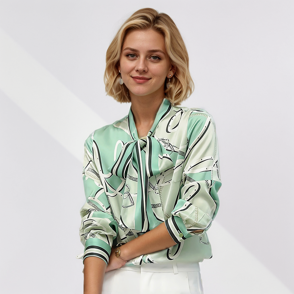 Fashion Chic Silk Shirt for Women REAL SILK LIFE