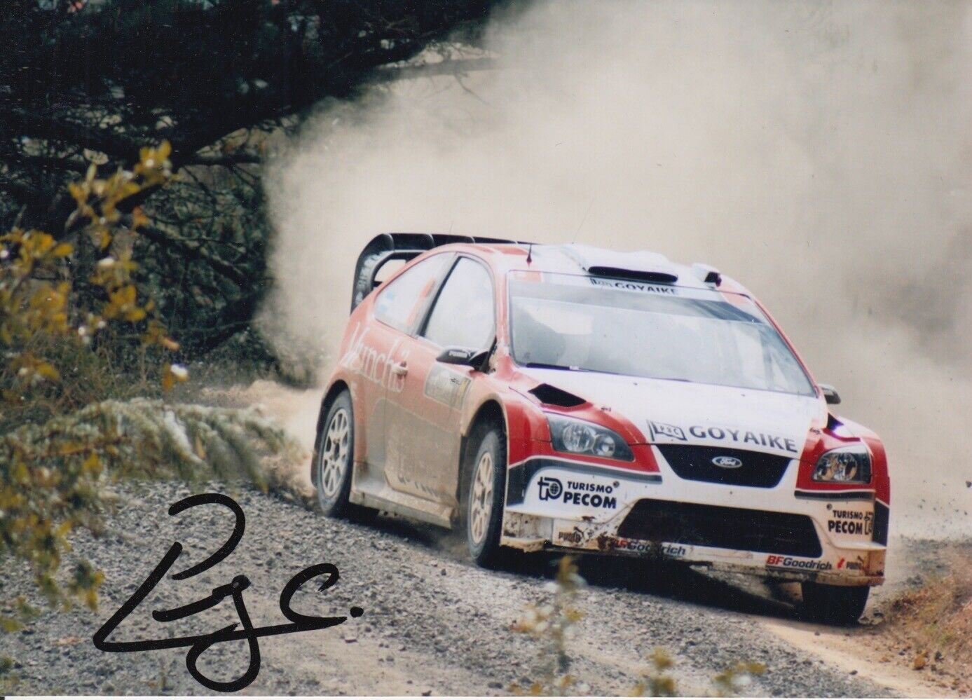 Luis Perez Companc Hand Signed 7x5 Photo Poster painting Rally Autograph Ford 1