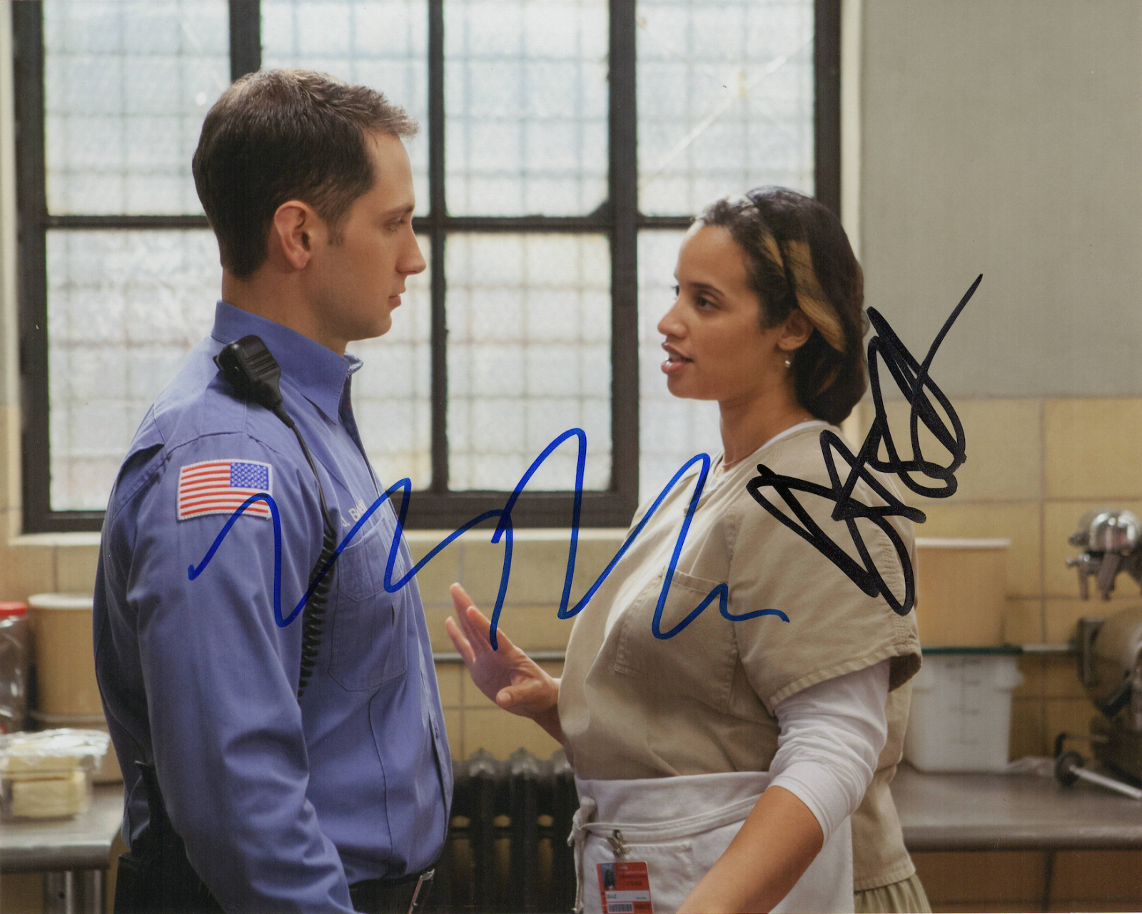 Dasha Polanco Matt McGorry signed autographed 8x10 Photo Poster painting! OITNB! 1725